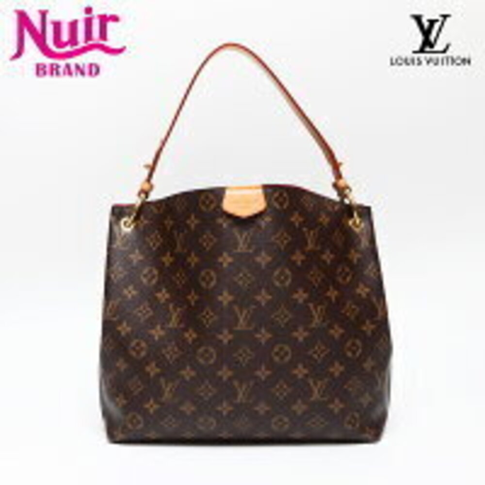 Louis Vuitton Graceful Monogram Shoulder Bag Brown